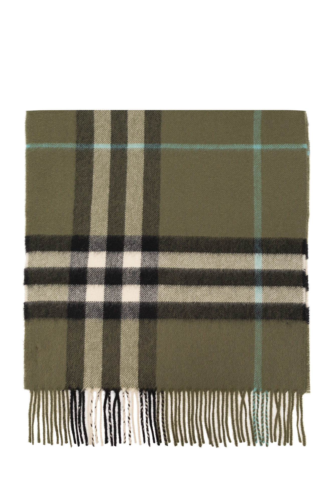 Green Cashmere scarf Burberry Vitkac Australia